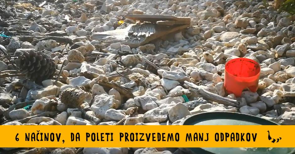6 enostavnih načinov, da to poletje proizvedemo manj odpadkov