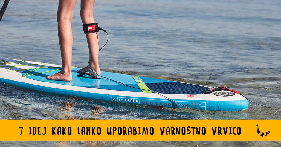 7 idej kako lahko uporabimo varnostno vrvico pri supanju - Bananaway