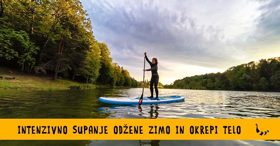 Intenzivno veslanje - oblika supanja, s katero odganjamo zimo in krepimo telo! - Bananaway