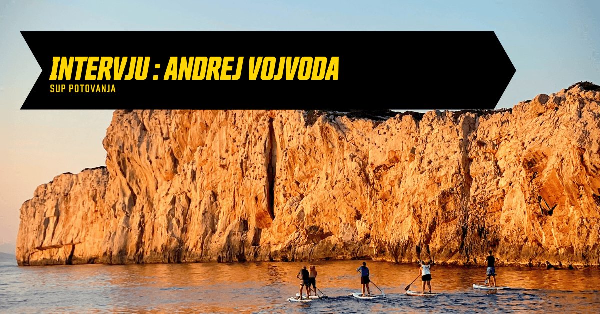 Jadranje in supanje skozi oči udeleženca