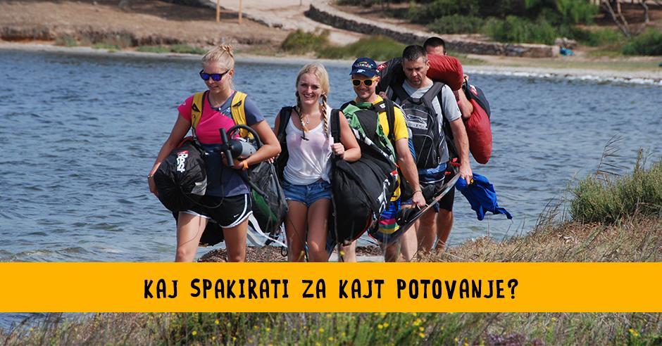 Kaj spakirati za kite potovanje?