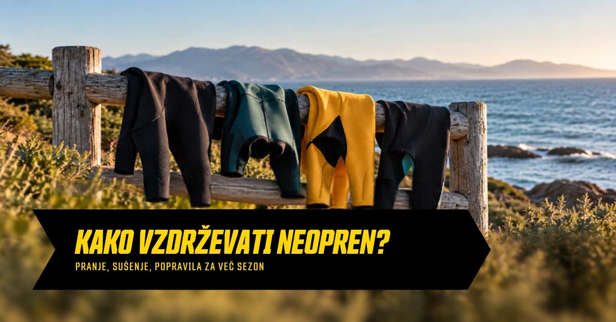 Kako vzdrževati neopren - pranje, sušenje, popravila za več sezon