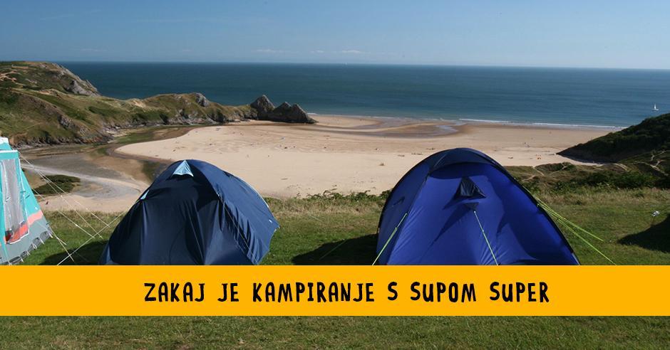 Zakaj moraš na počitnice v kamp letos vzeti tudi sup? - Bananaway