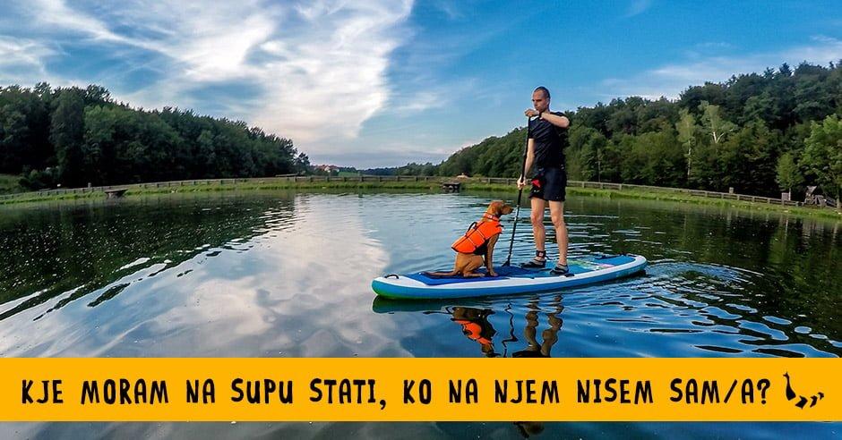 Kje moram na supu stati, ko na njem nisem sam-a