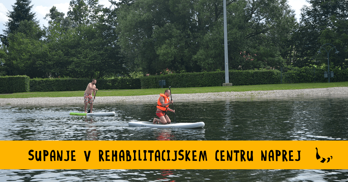 Supanje v rehabilitacijskem centru Naprej