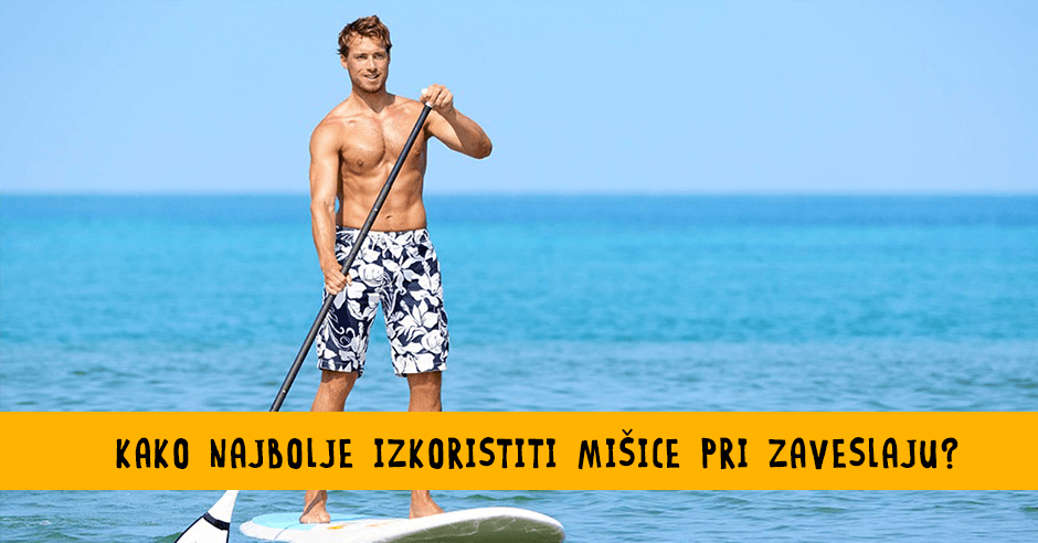 Katere mišice uporabljamo pri supanju? - Bananaway