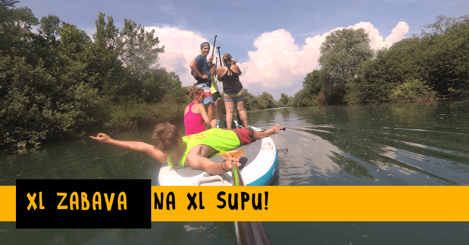 Zabava na XL SUPu za celo ekipo! - Bananaway