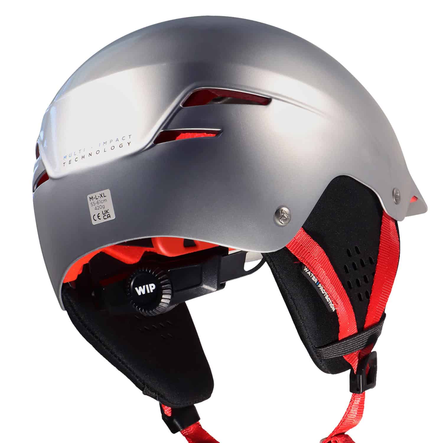 WIP čelada Wipper srebrna