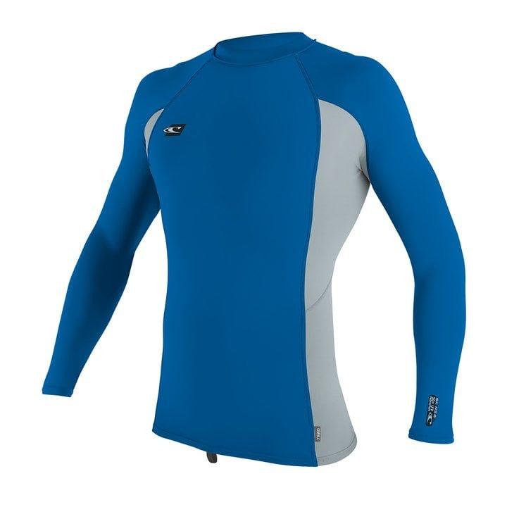 Lycra z dolgimi rokavi O'Neill Premium Skins L/S, oprijeta, modra - siva, moška | Bananaway