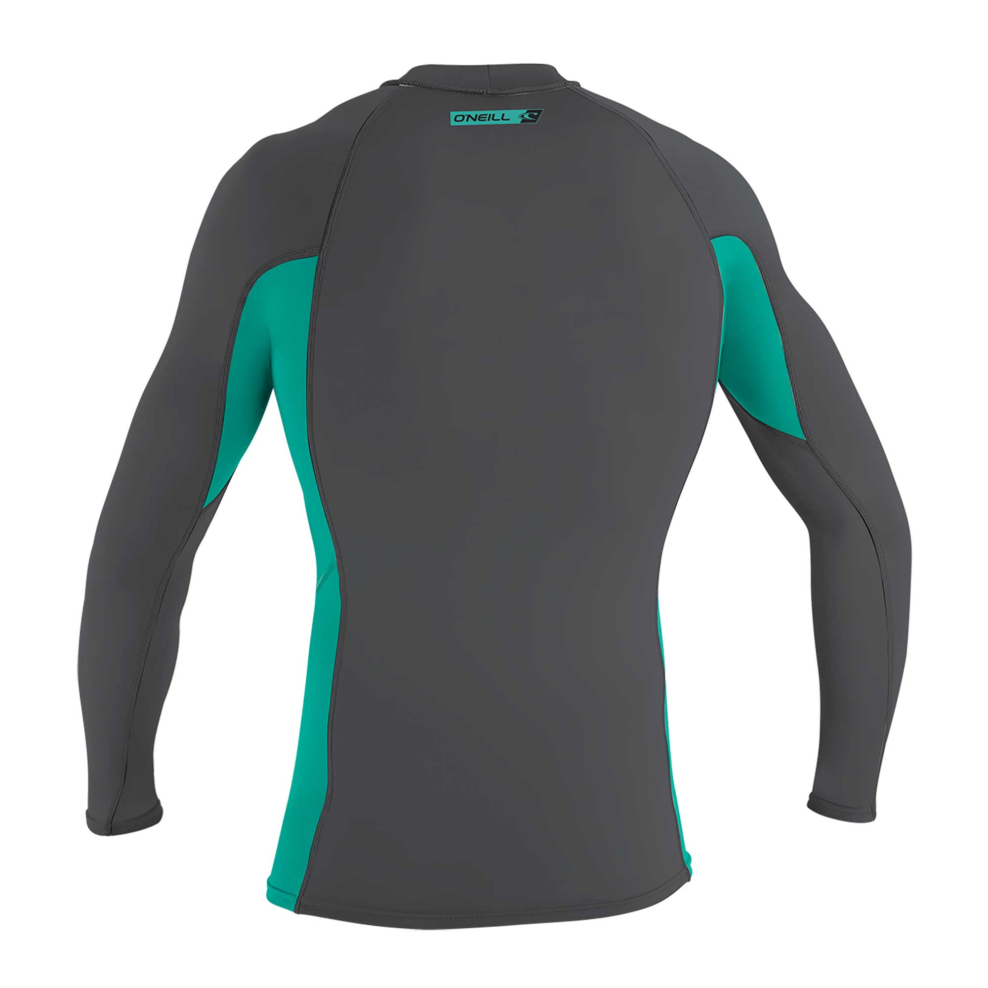 O'Neill Premium Skins L/S Rash Guard GM3 Smoke/BalticGreen
