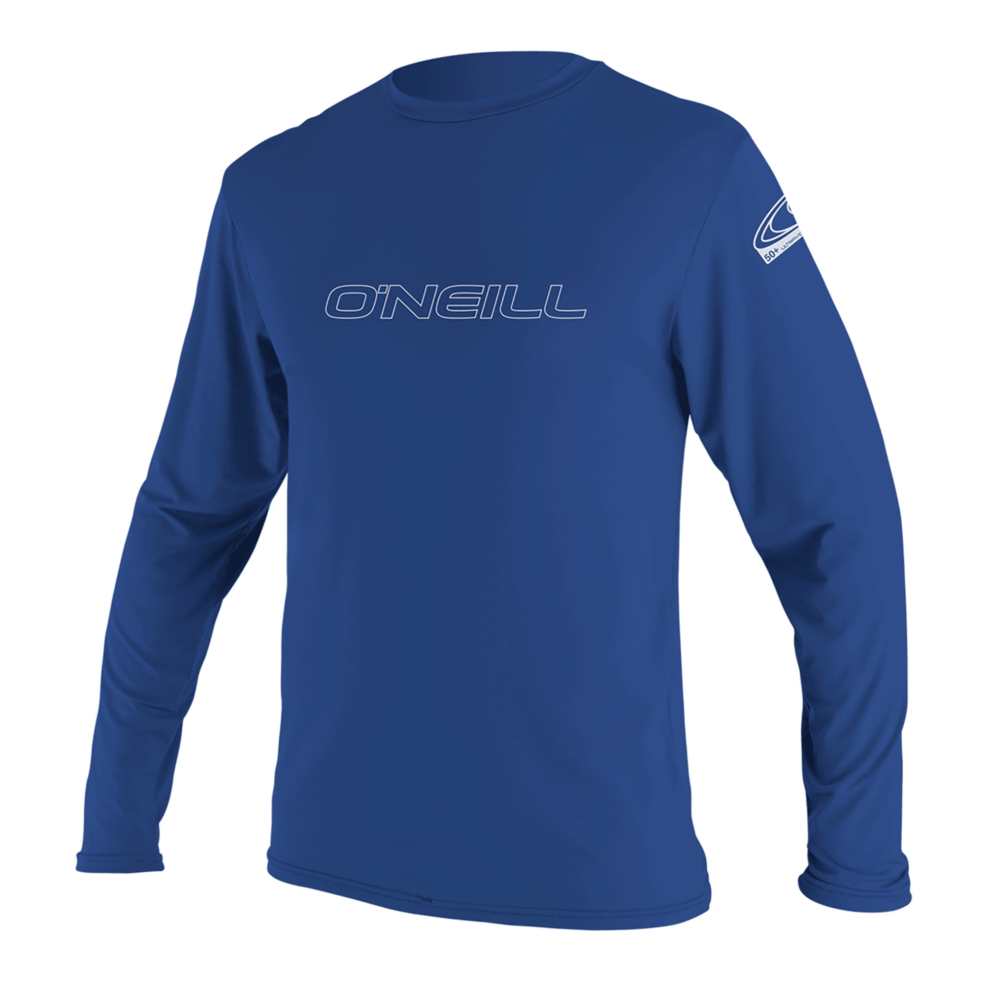 UV majica z dolgimi rokavi O'Neill Basic Skins L/S, široka, navy-modra, moška