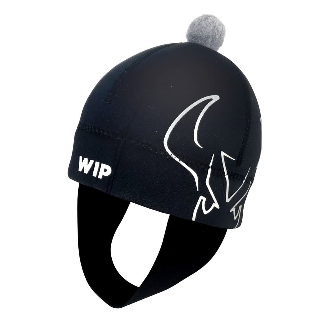 Neopren kapa Wip, črna