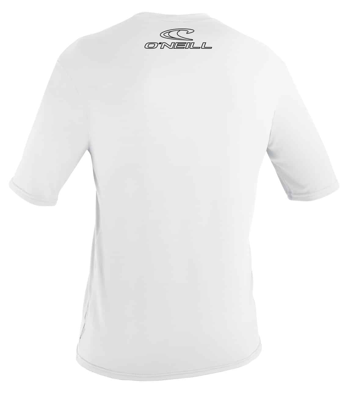 O'Neill Basic Skins S:S otroška UV majica, bela zadaj