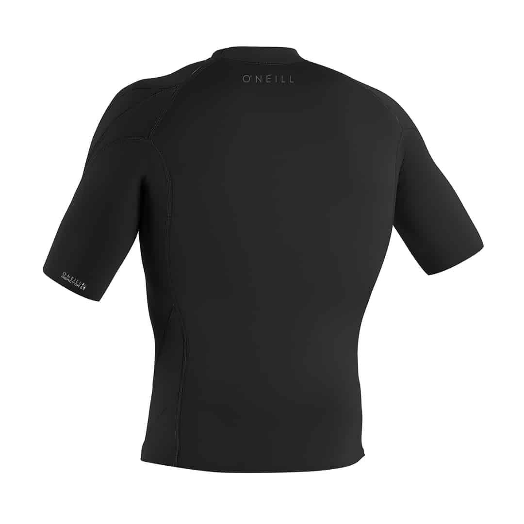 O'Neill Reactor 2 1,5mm moška neopren majica, črna zadaj