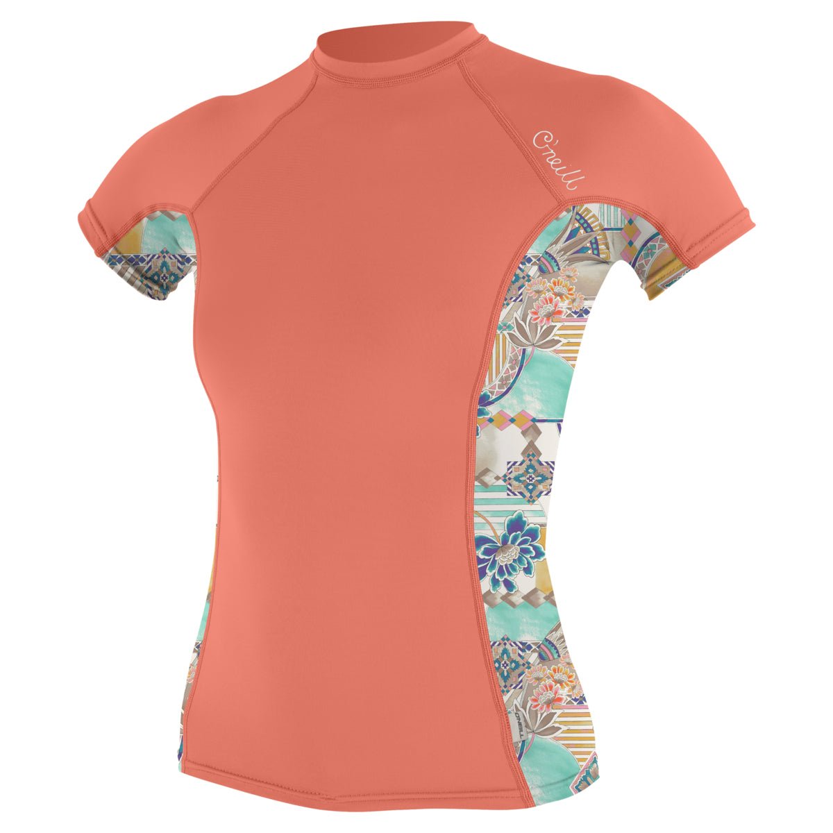 Plavalna majica O'Neill Side Print S/S, ženska | Bananaway