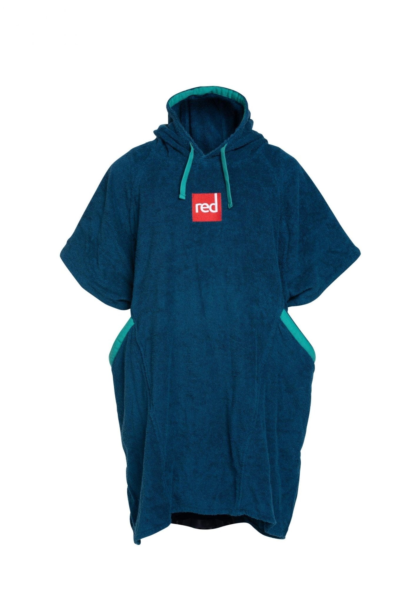 Red Original poncho bombaž, moder | Bananaway