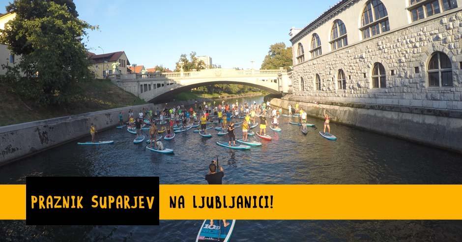 110 suparjev na Ljubljanici! - Bananaway