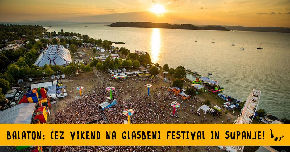 Vikend na Balatonu: združi glasbeni festival, kempiranje in supanje! - Bananaway