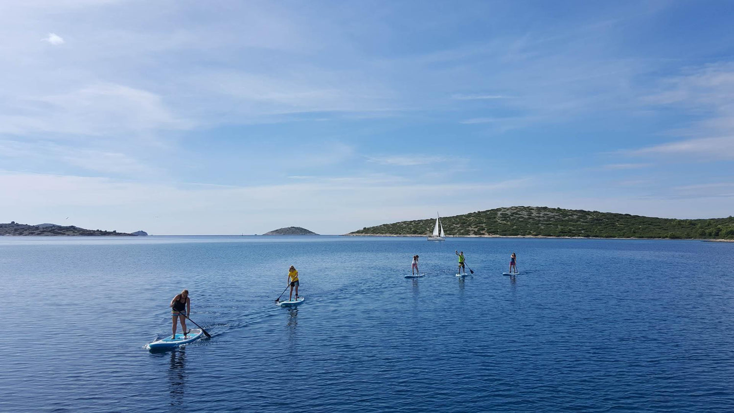 Paddle-boarding Croatia
