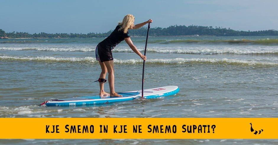 Splošne prepovedi in omejitve supanja – kje smemo in kje ne smemo supati? - Bananaway