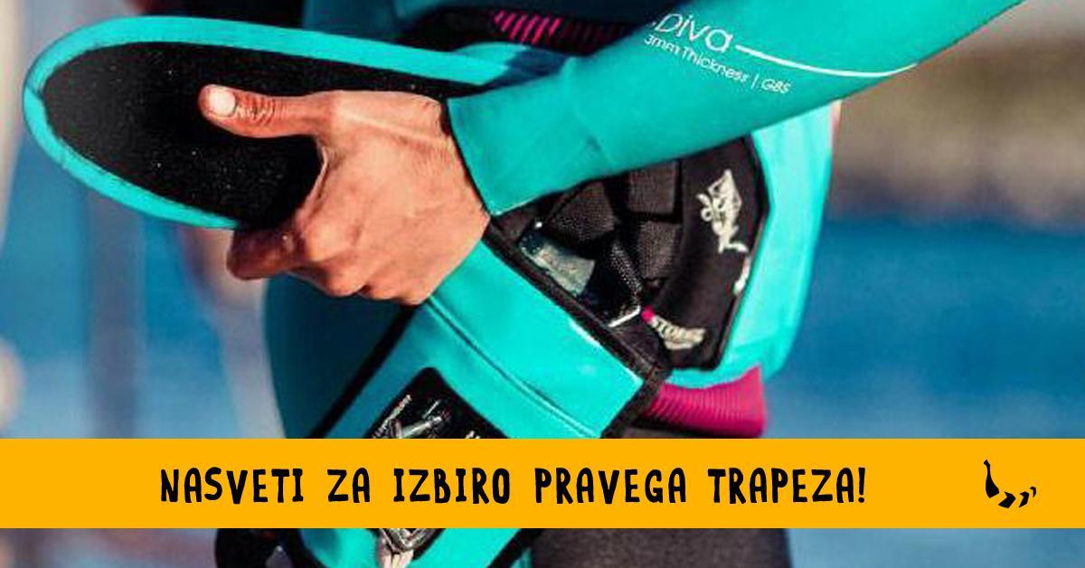 Kako izbrati pravi trapez za kajtanje? - Bananaway