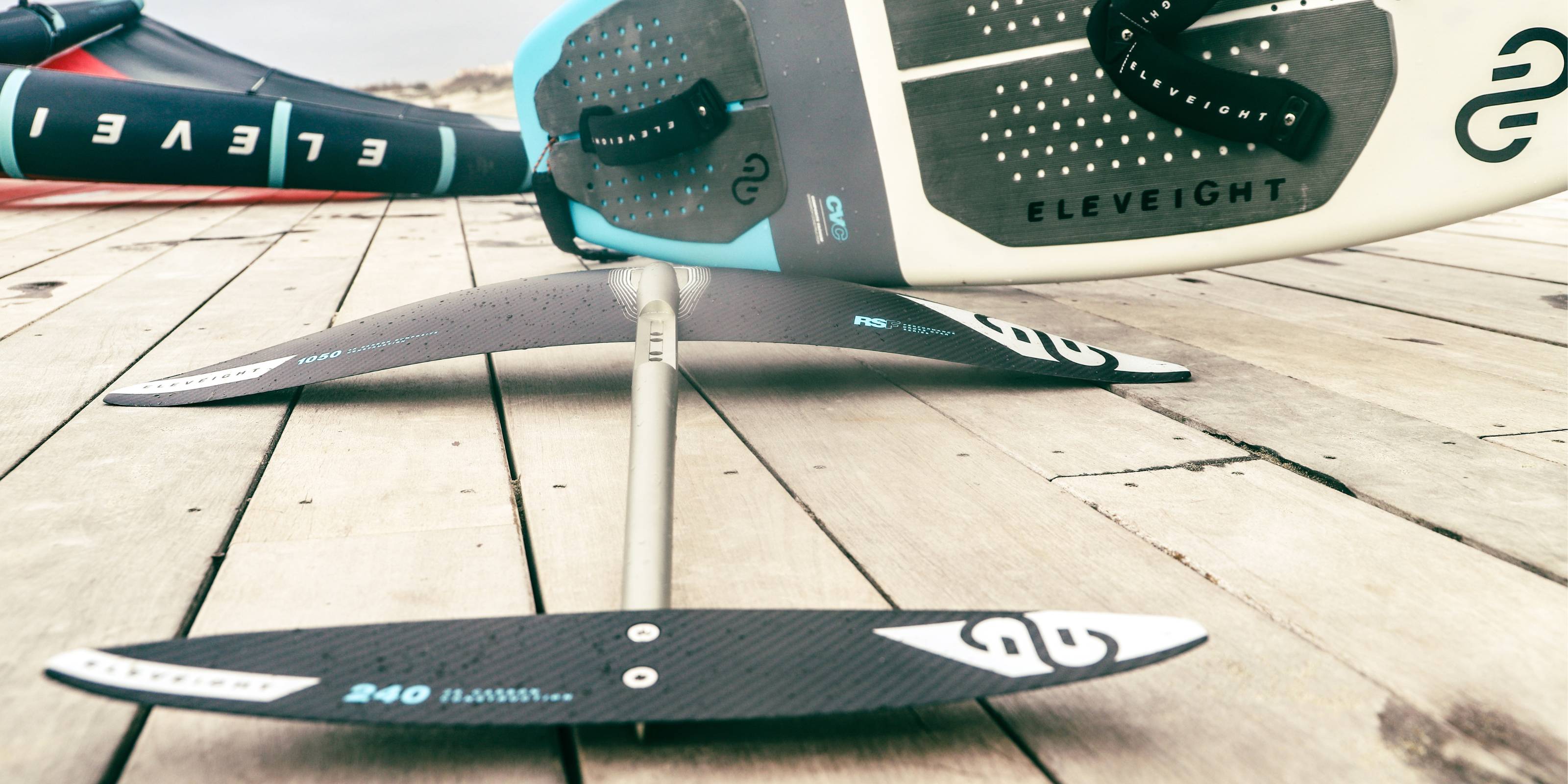 Foil kompleti - front wing, stab, mast, fuselage