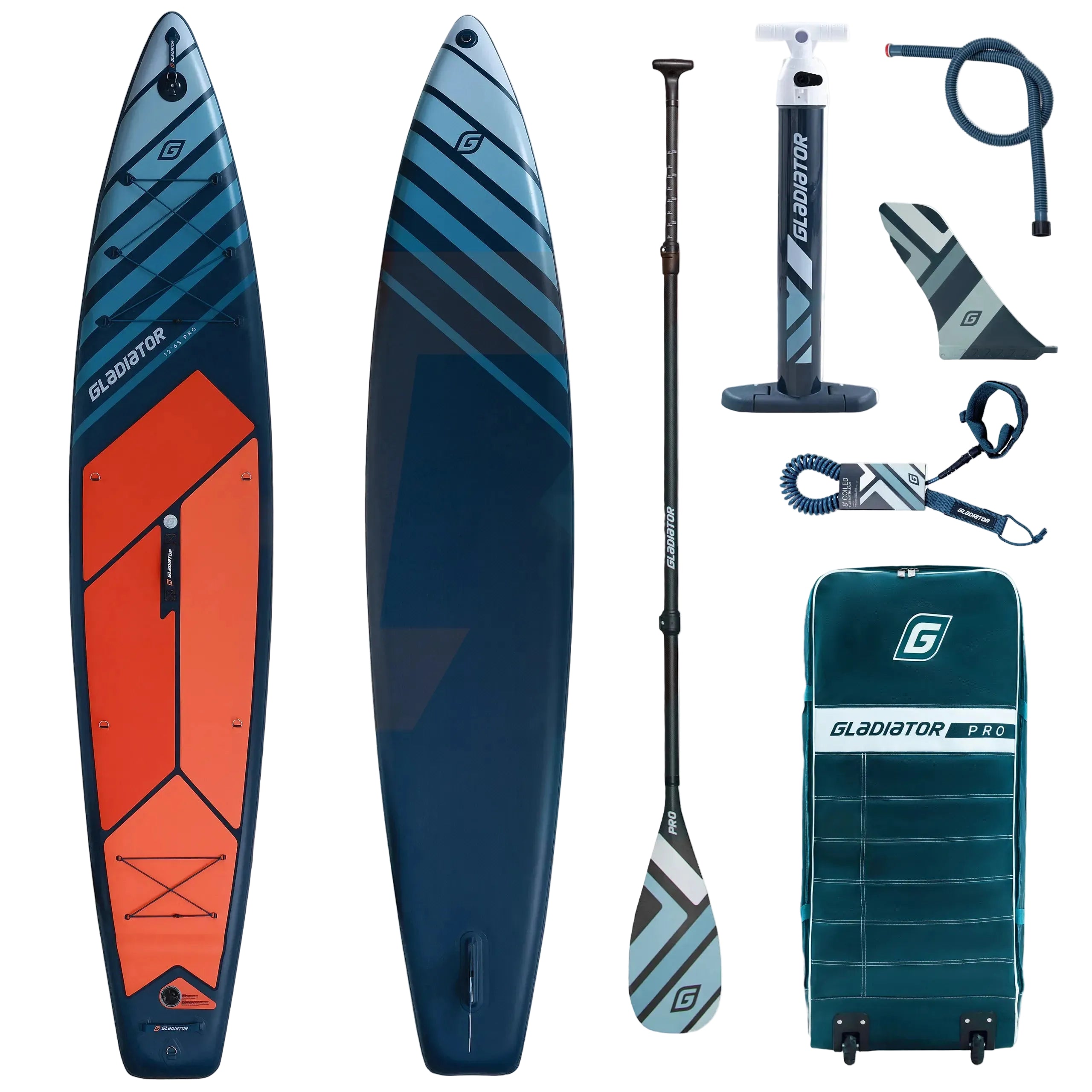 Sup Gladiator 12'6 Pro S - vsebina kompleta