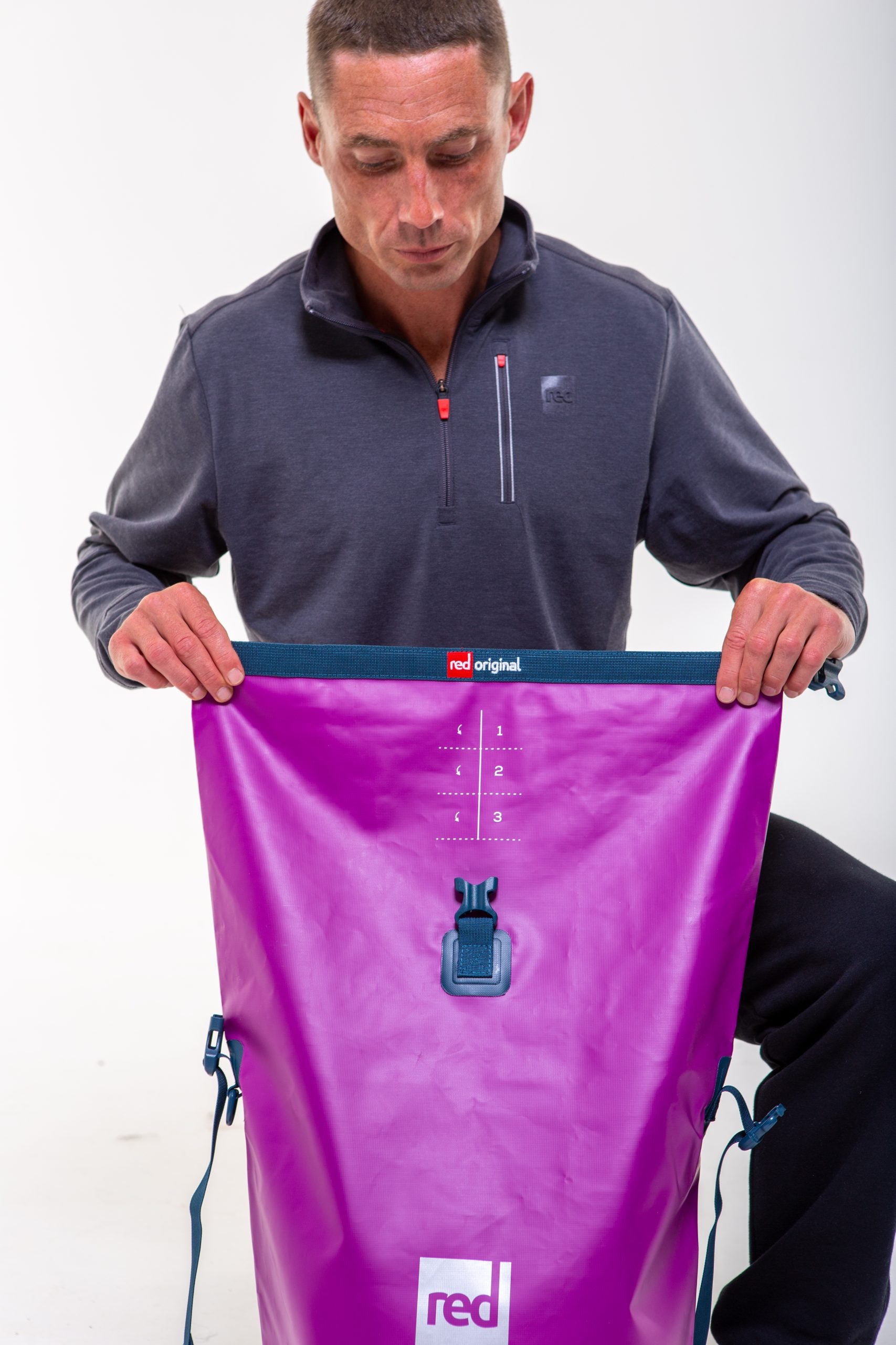 nepremočljiv nahrbtnik zgoraj