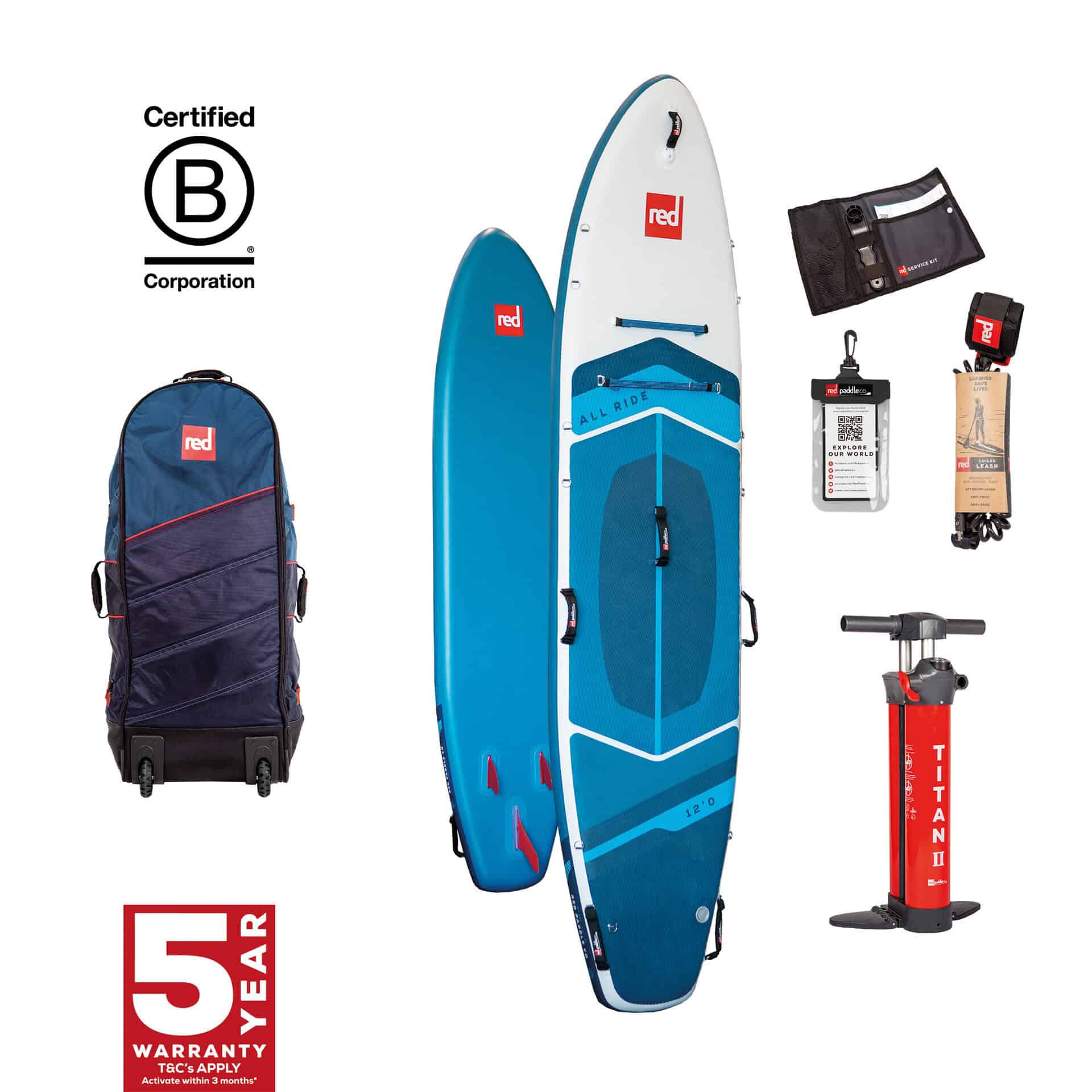 sup red paddle co 12 all ride vsebina paketa